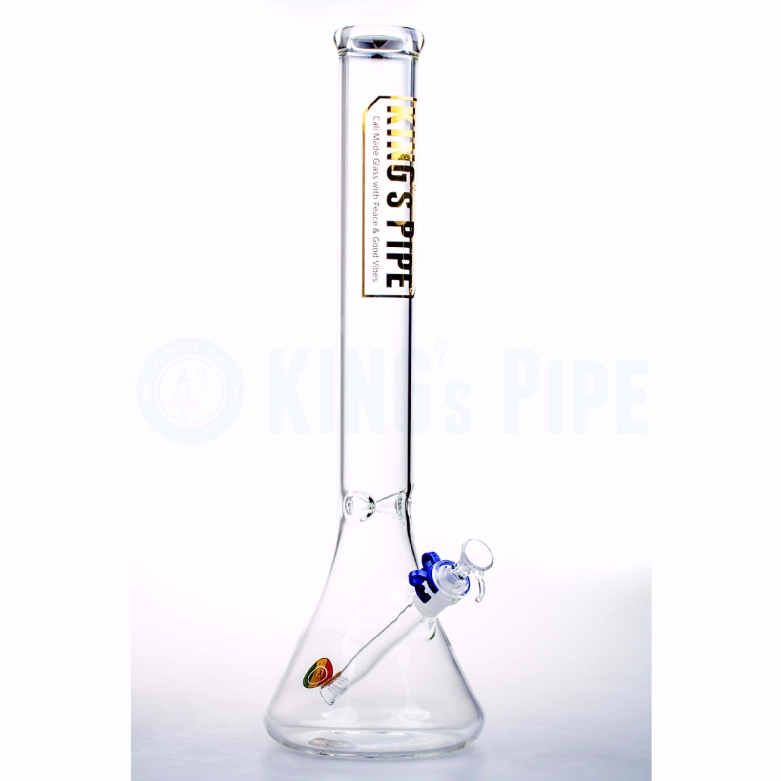 KING's Pipe Online KING'S PIPE GLASS 18" GLASS BEAKER WATER